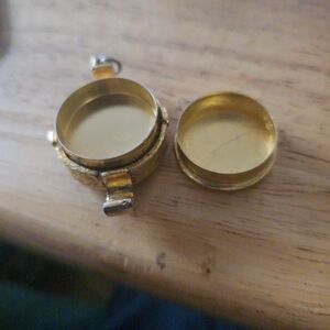 Gold-Tone Locket Pendant